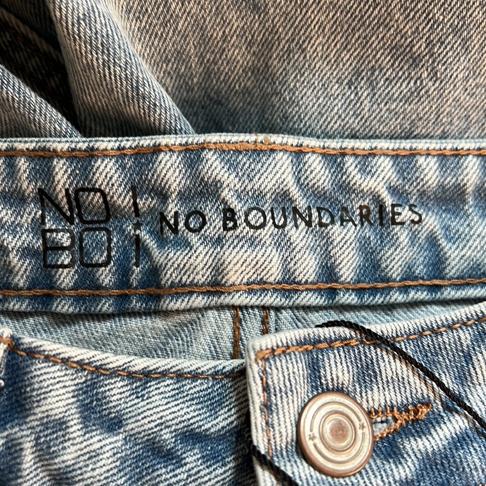 NOBO high rise relaxed straight leg boyfriend jean - Picture 8 of 10